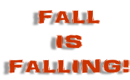 FALL IS  FALLING!